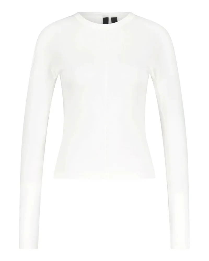 Y-3 Langarmshirt Weiß