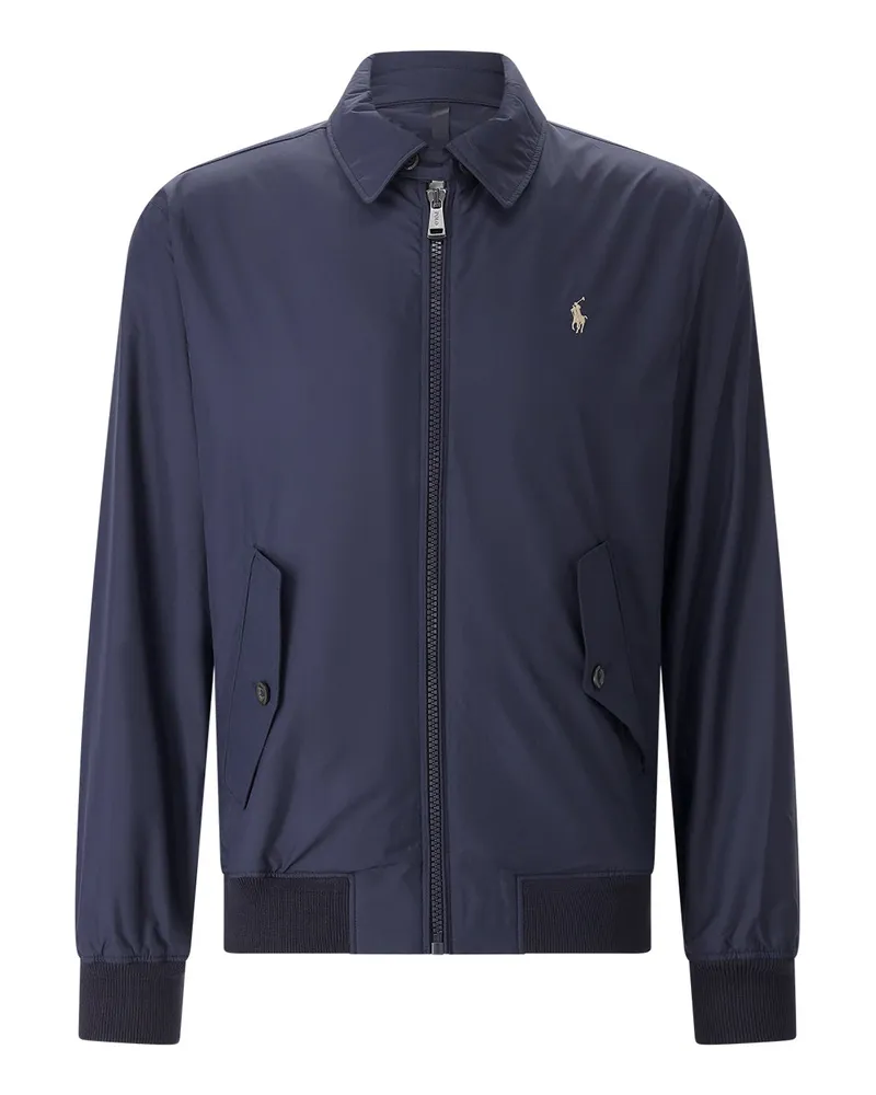 Ralph Lauren Jacke mit Logo Dunkelblau