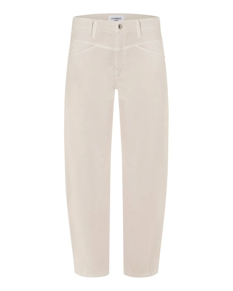 Cambio Straight-Fit Jeans Elin Beige