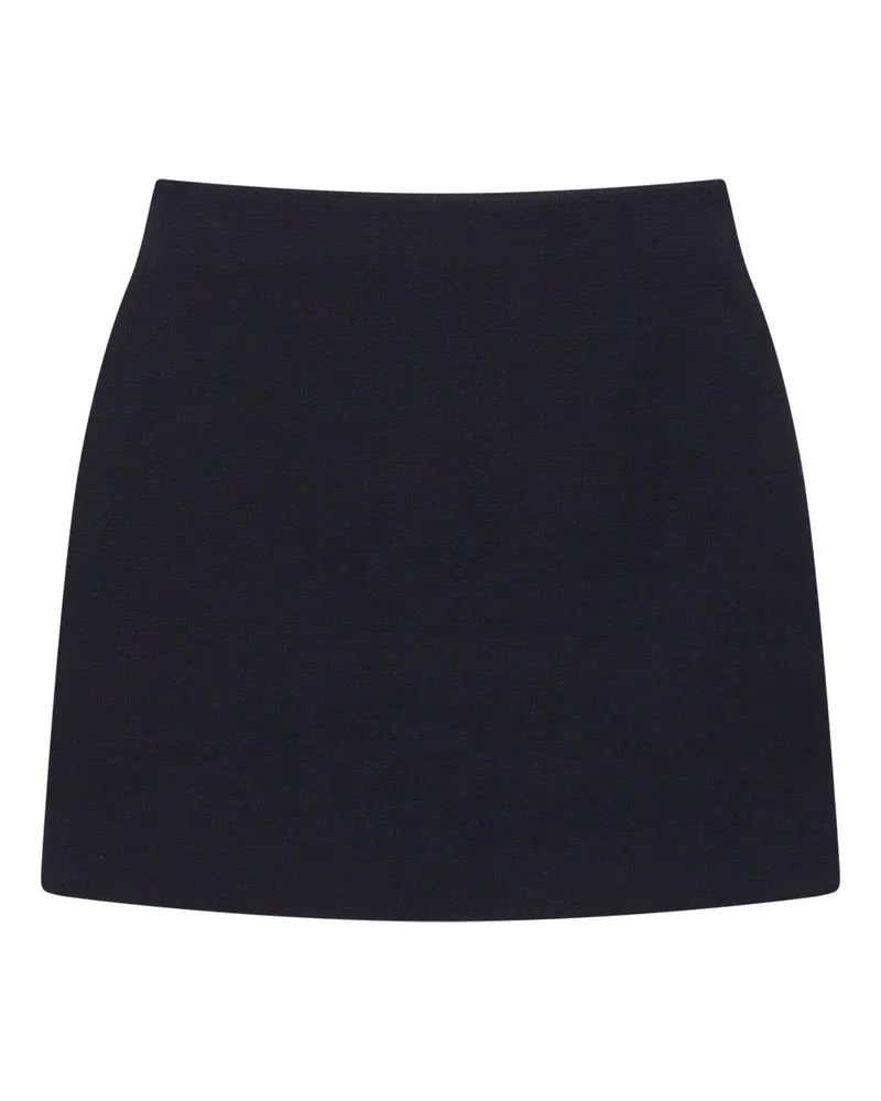 Fabiana Filippi Minirock aus Merinowolle Navy