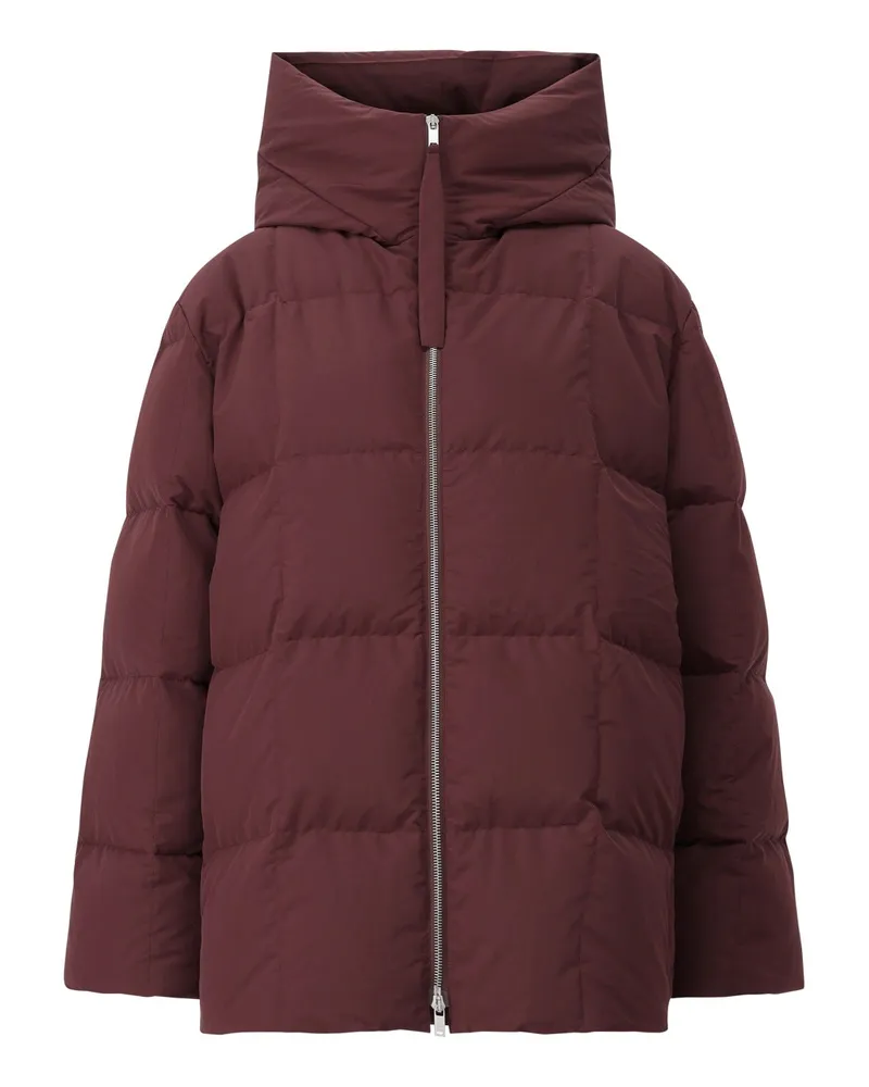Jil Sander Steppjacke mit Daunen Braun