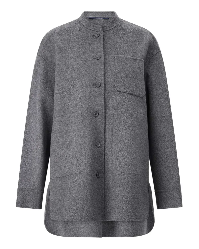 Max Mara Jacke Constanza aus Schurwolle Grau