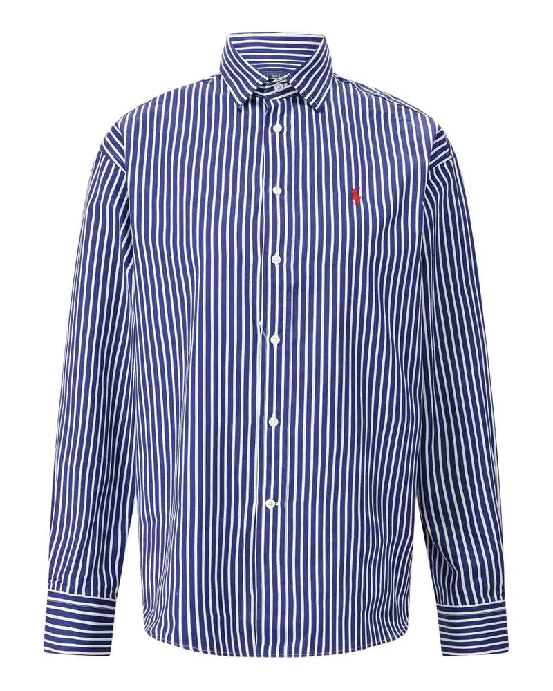 Ralph Lauren Relaxed-Fit Hemdbluse Blau