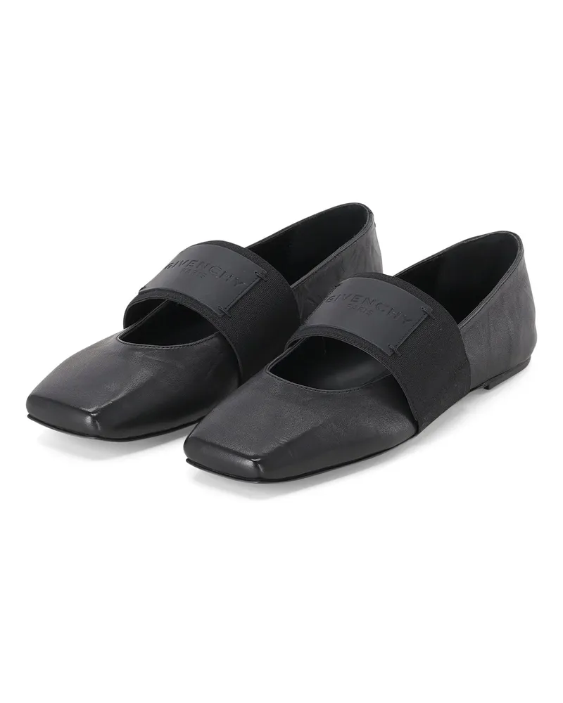 Givenchy Ballerinas aus Leder Schwarz