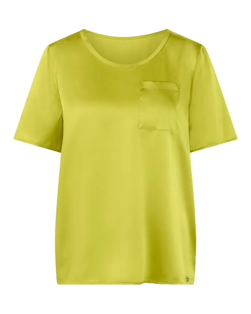 Marc Cain T-Shirt aus Seide Grün