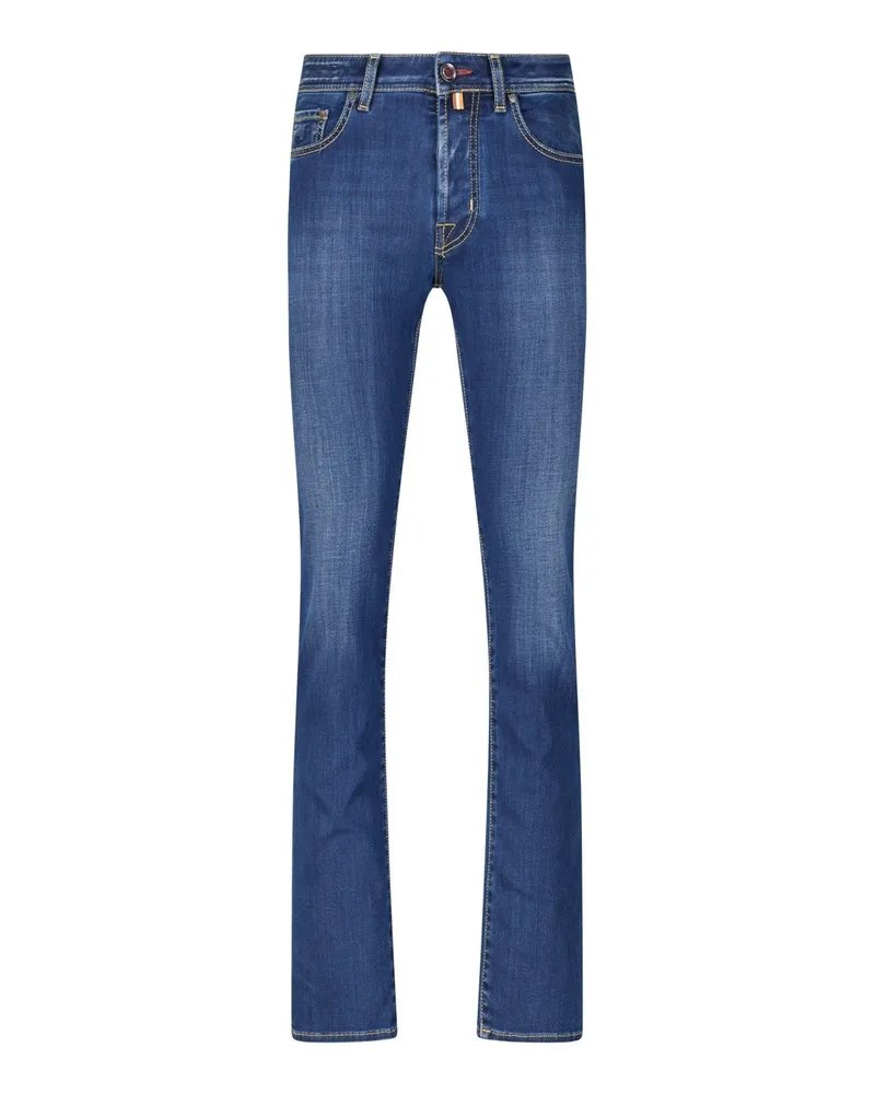 Jacob Cohën Slim-Fit Jeans Bard Blau