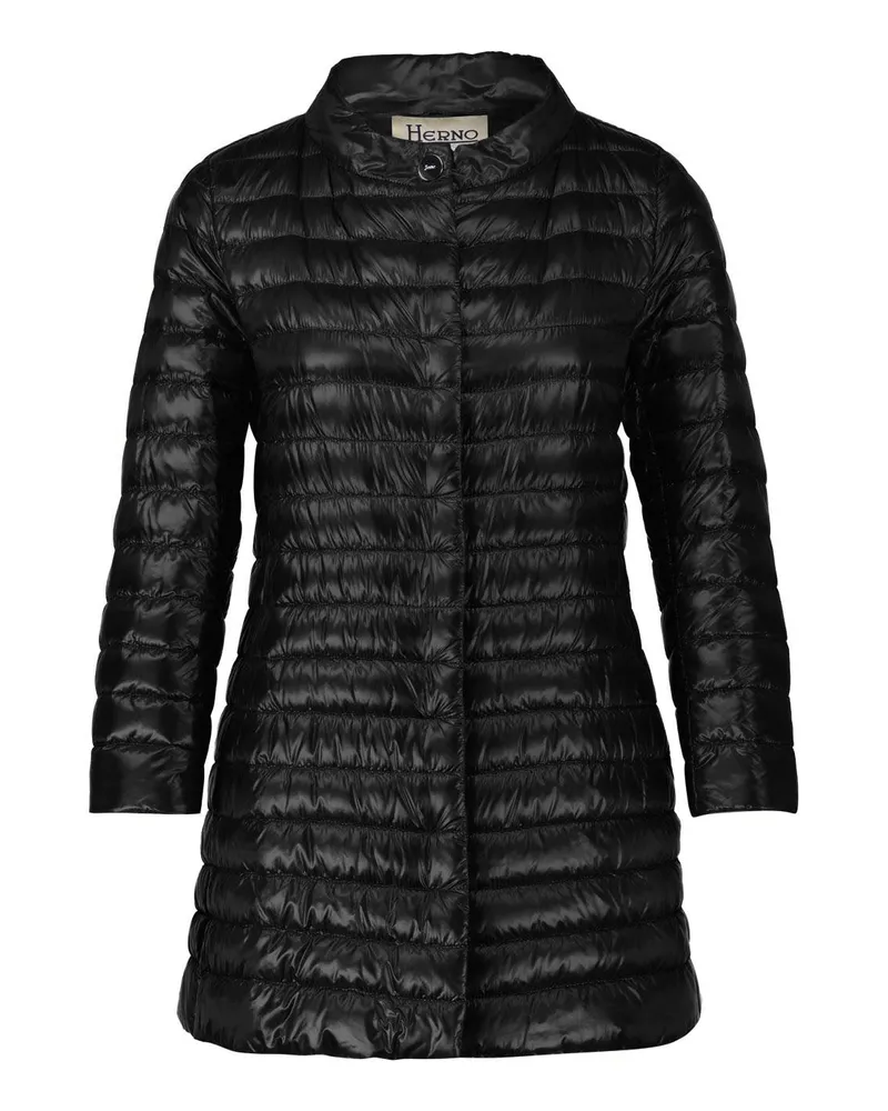 Herno Steppjacke mit Daunen-Futter Schwarz