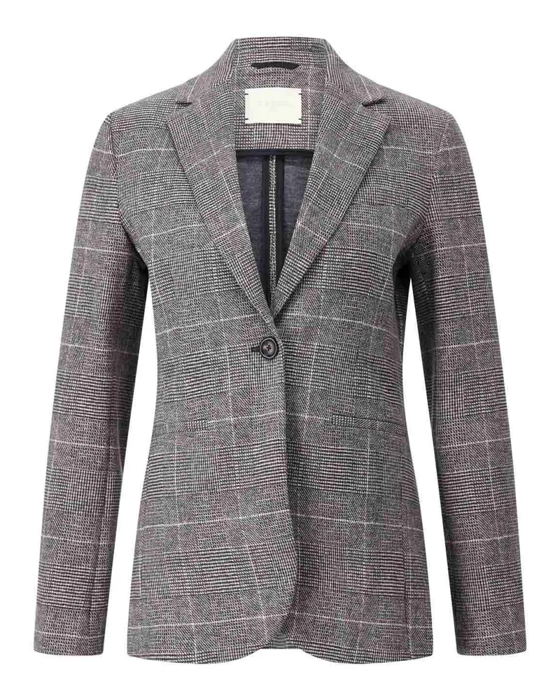 CIRCOLO 1901 Karierter Blazer Grau