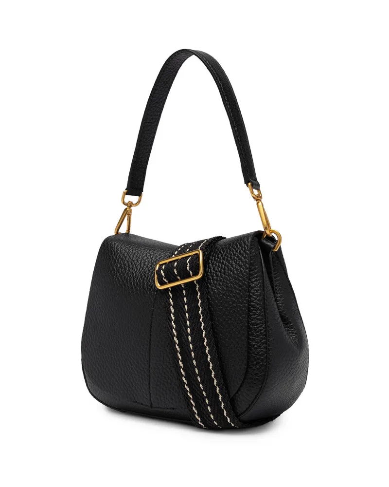 Gianni Chiarini Umhängetasche Helena Round Schwarz