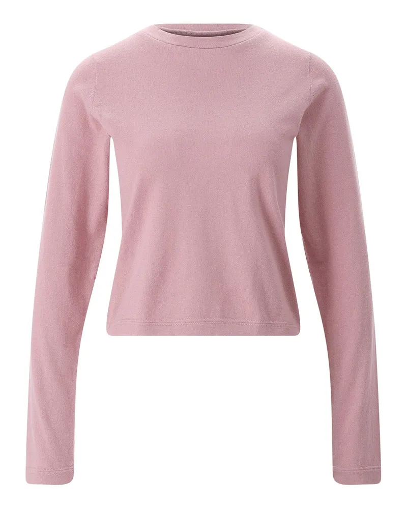 extreme cashmere Langarmshirt Lisa mit Kaschmir Rosa