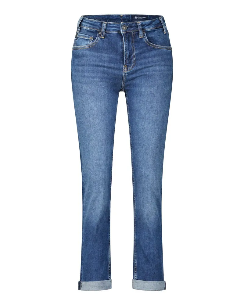 Adriano Goldschmied Straight Jeans Girlfriend Blau