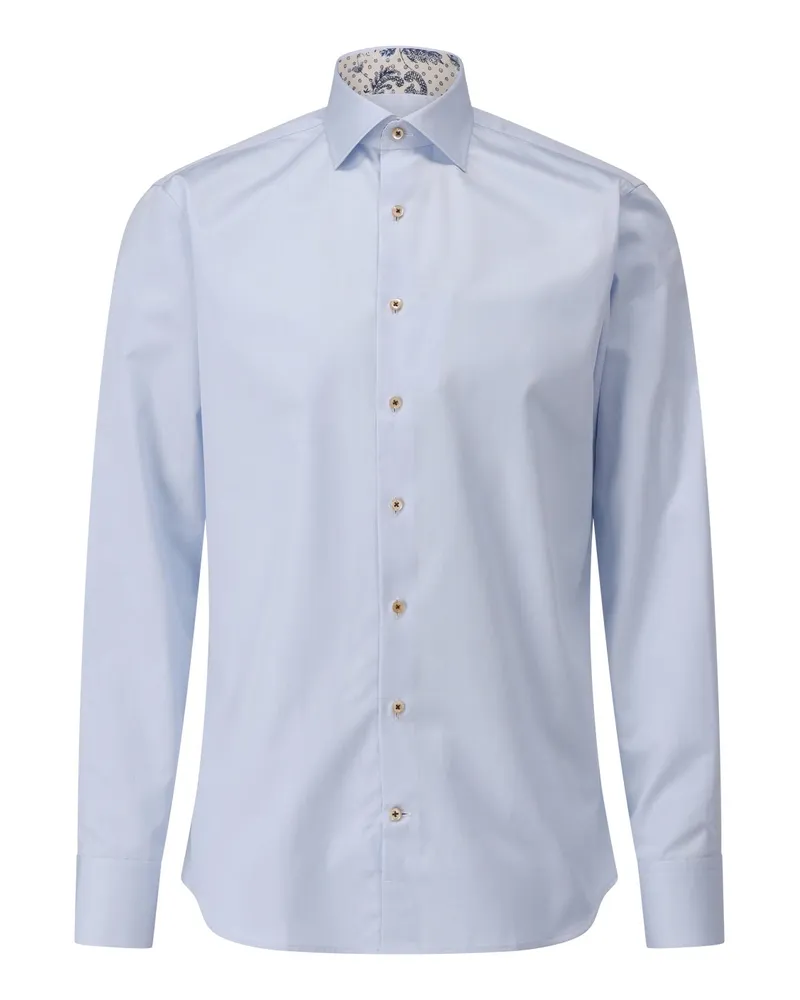 Stenströms Slim-Fit Hemd Hellblau