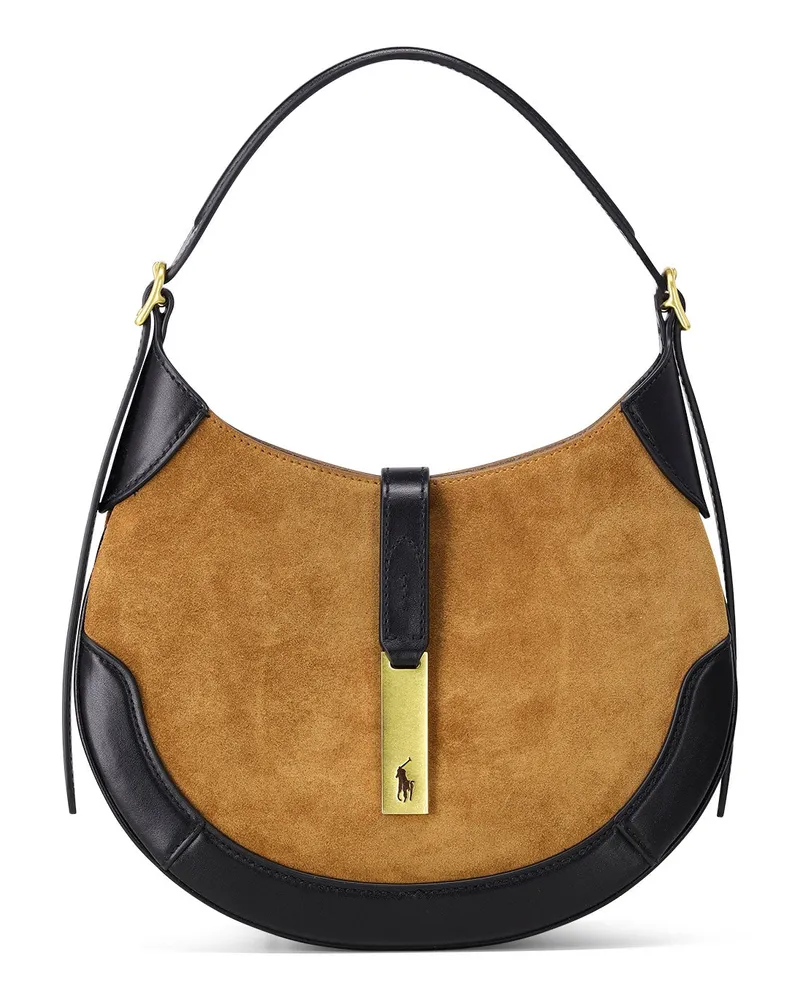 Ralph Lauren Tasche aus Rindsleder Braun