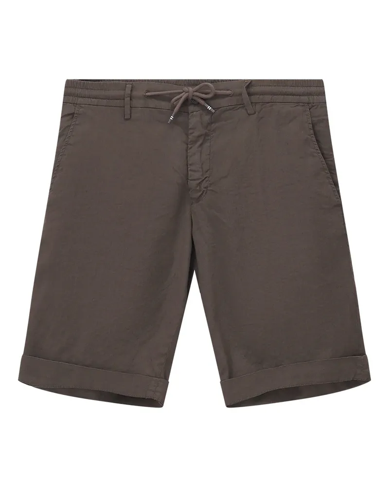 Mason's Bermudashorts aus Baumwolle & Leinen Braun