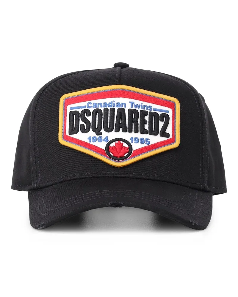 Dsquared2 Cap mit Logo Schwarz