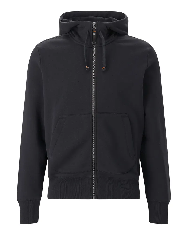 Parajumpers Sweatjacke Charlie Easy aus Baumwoll-Mix Schwarz