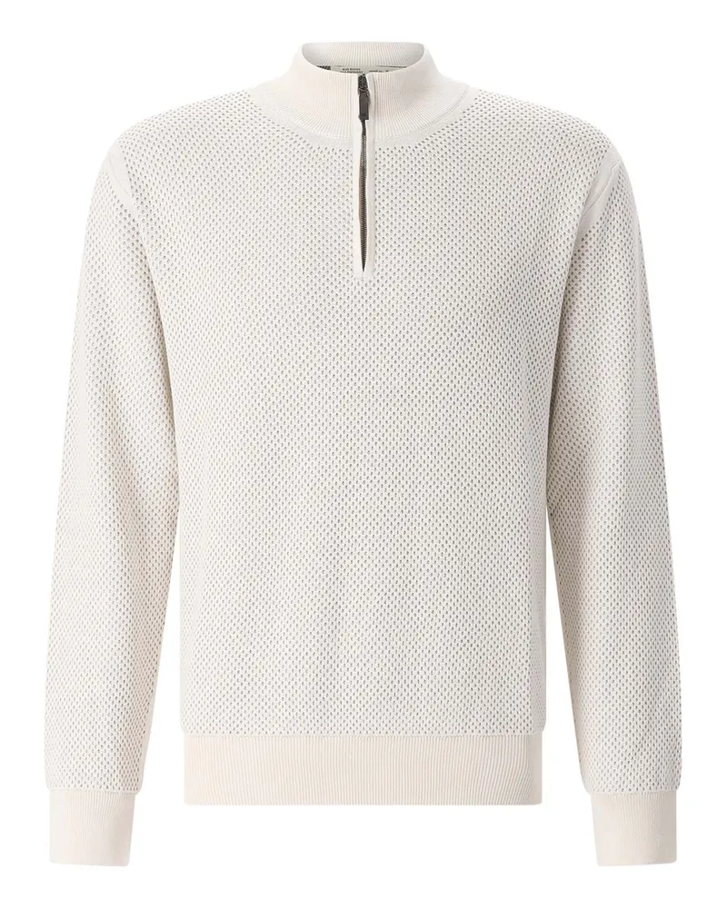 Maurizio Baldassari Troyer aus Woll-Seiden-Mix Beige