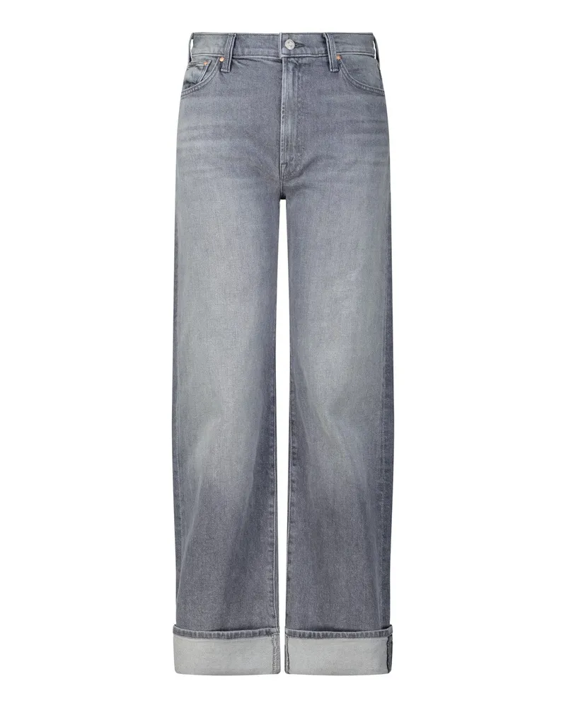 Mother Jeans The Dodger Skimp Cuff Grau