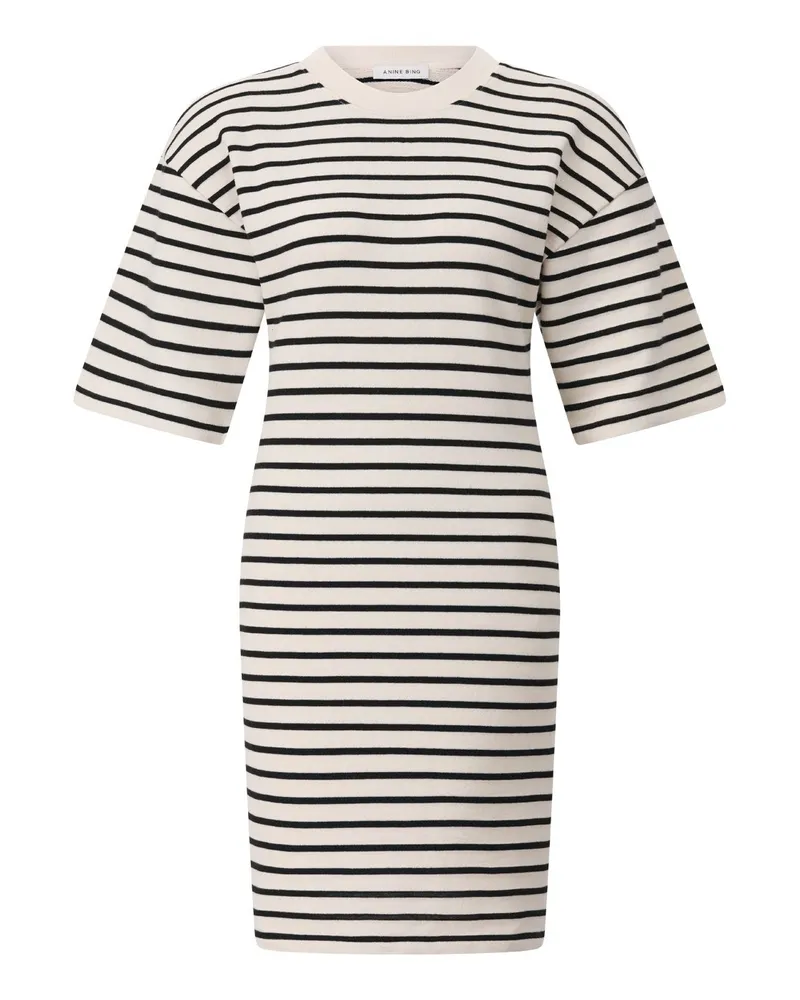 Anine Bing T-Shirt-Kleid Mona Creme
