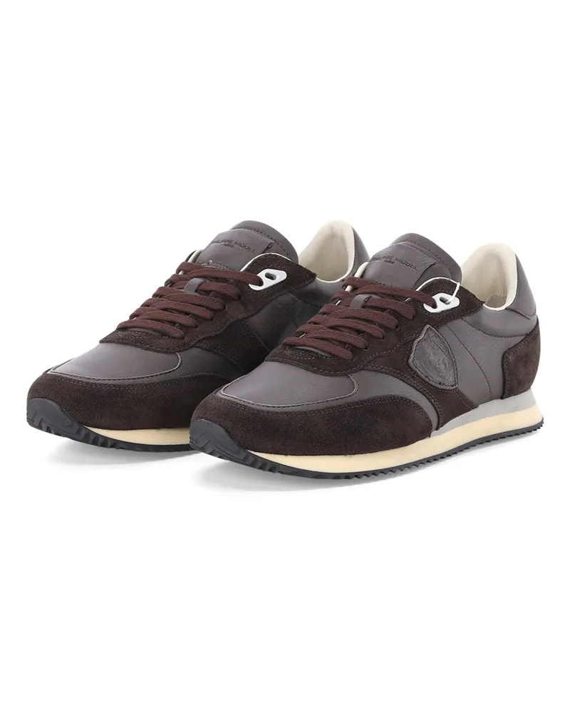 Philippe Model Sneaker Blville Low Dunkelbraun