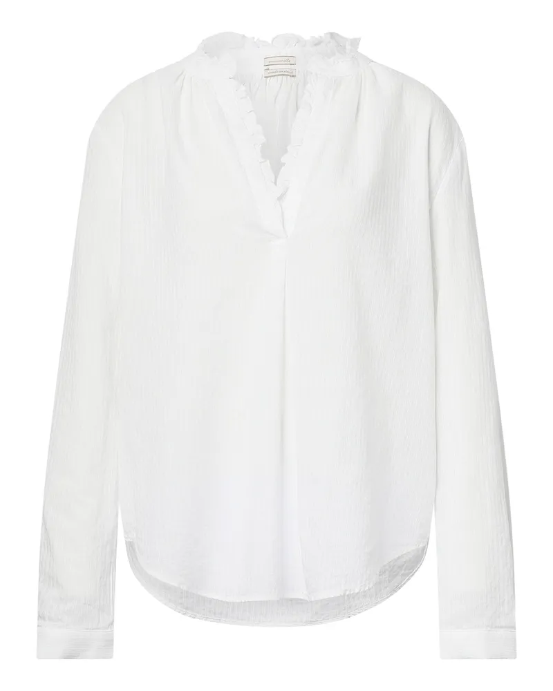 Massimo Alba Blusenshirt Pamela Weiß