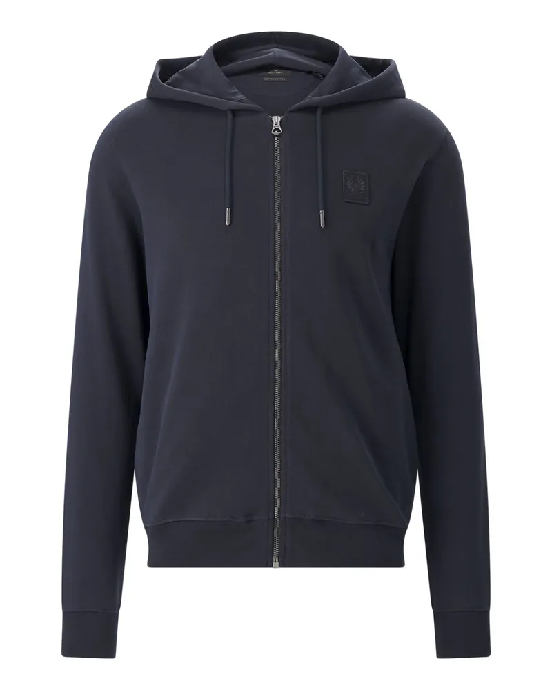 Belstaff Sweatjacke aus Baumwolle Navy