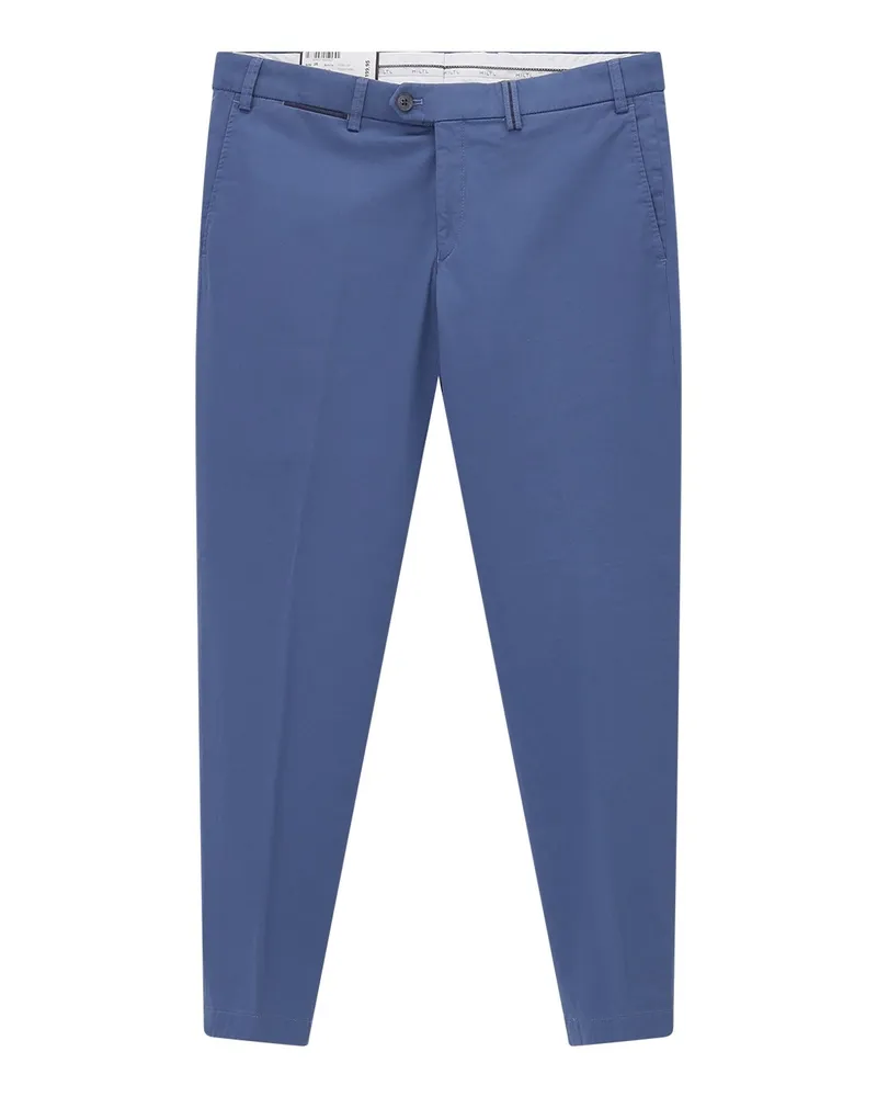 Hiltl Chinohose aus Baumwolle Blau