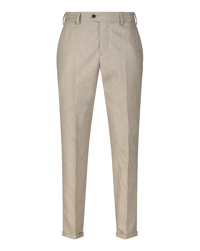 PT TORINO Carrot-Fit Wollhose The Rebel Beige