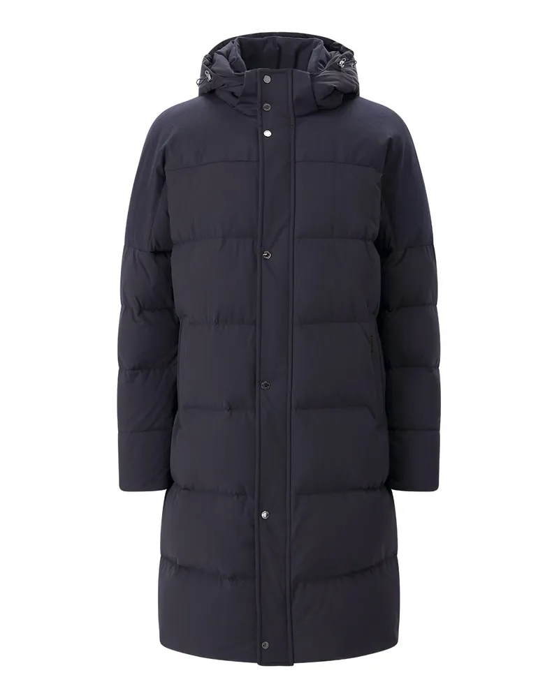 MOORER Daunenparka Magritte mit Kaschmir Navy