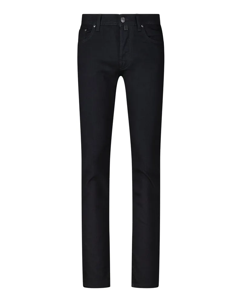 Jacob Cohën Slim-Fit Jeans Bard Schwarz
