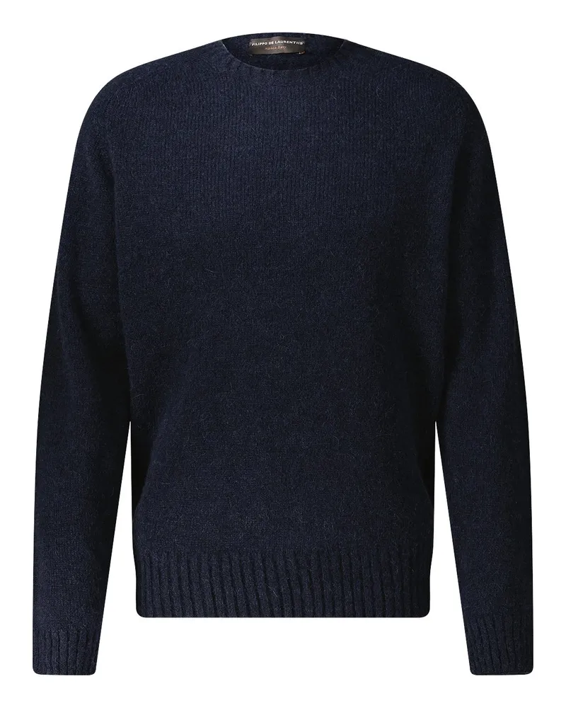Filippo de Laurentiis Pullover aus Alpaka-Woll-Mix Navy