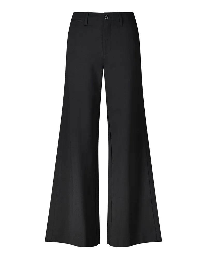 Rag & Bone Weite Stoffhose Sofie Schwarz