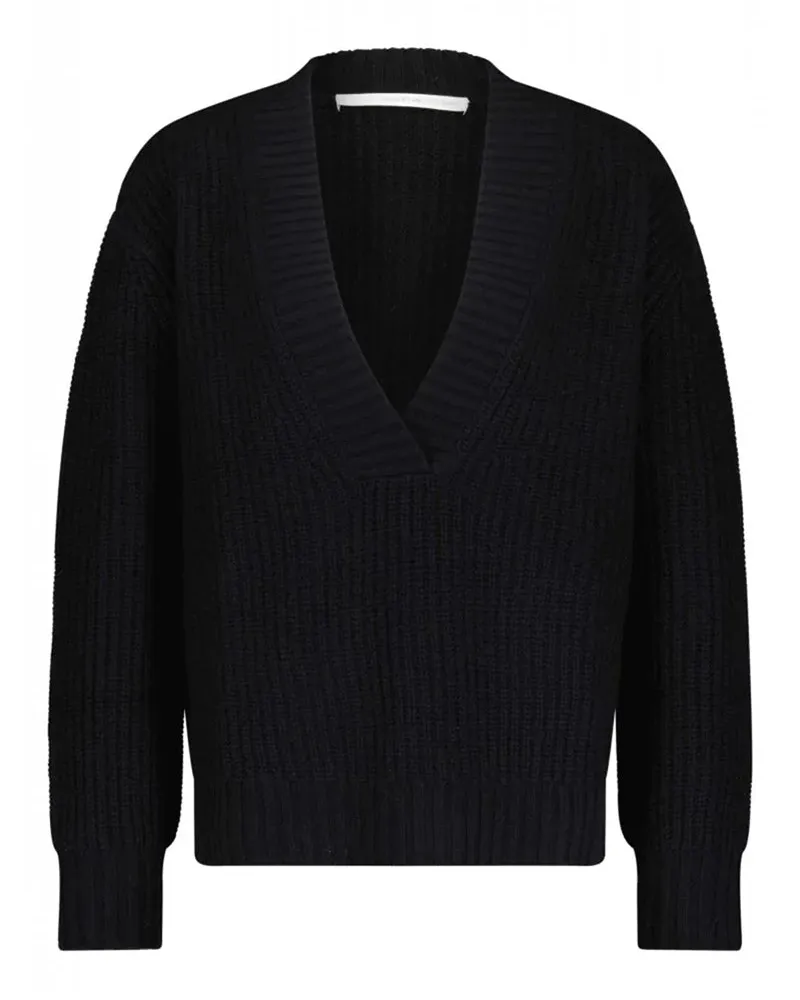 Herzen's Angelegenheit Pullover aus Woll-Kaschmir-Mix Schwarz