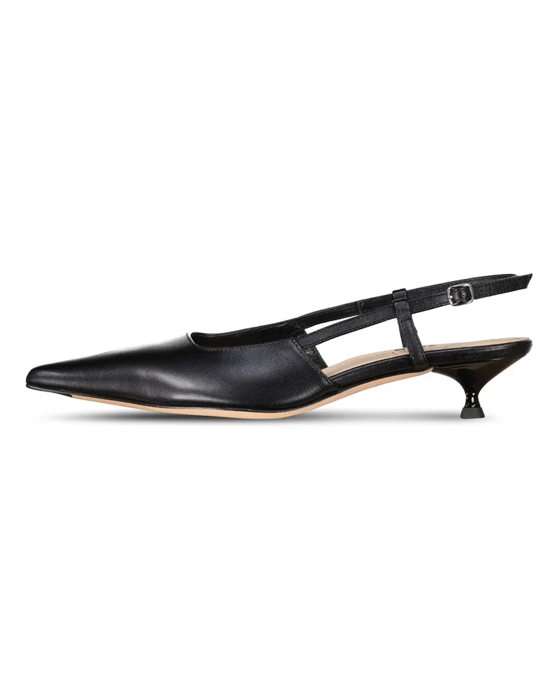 Attilio Giusti Leombruni Sling-Back Pumps Lenor Schwarz