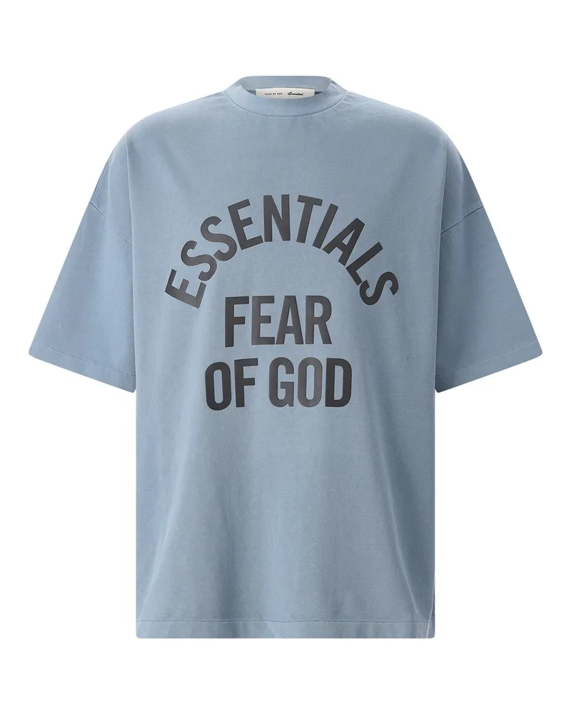 Fear of God Oversized T-Shirt Blau