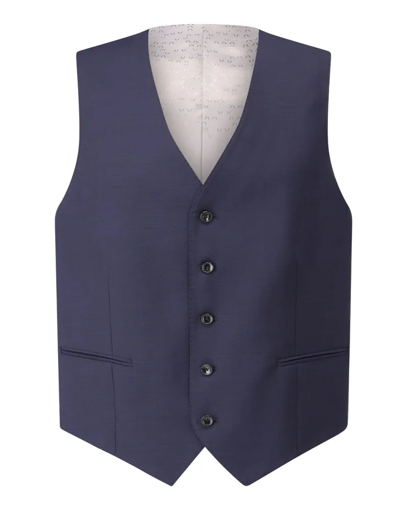 Dressler Slim-Fit Anzugweste Greek Dunkelblau
