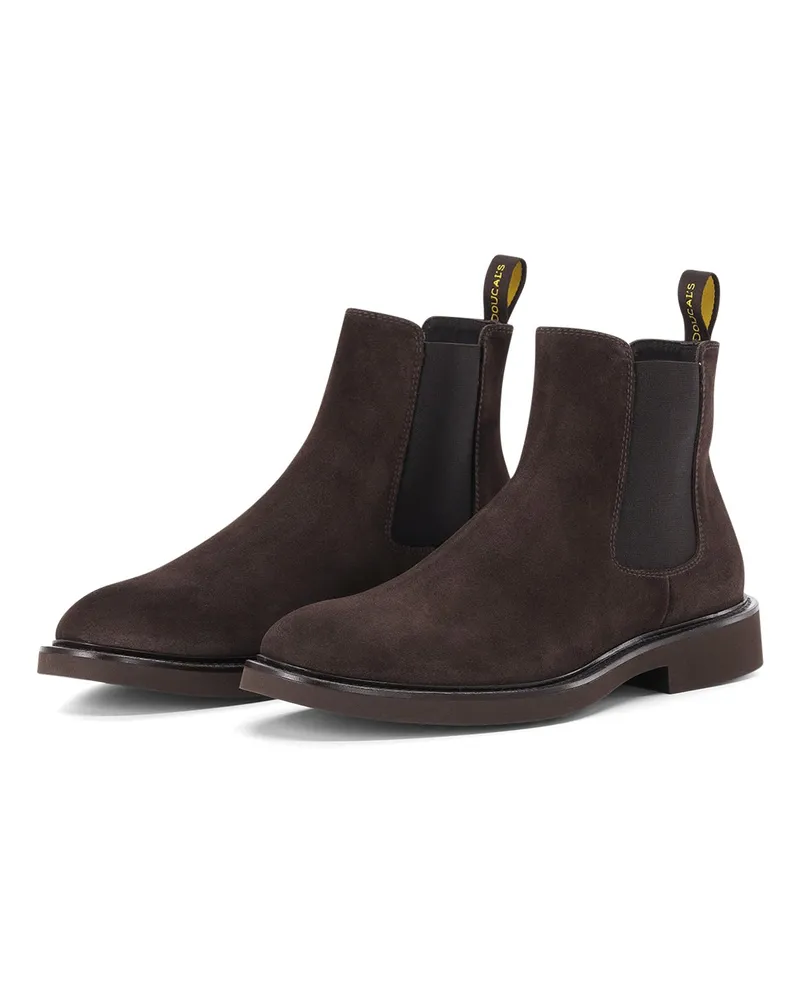 Doucal´s Boots aus Leder Dunkelbraun
