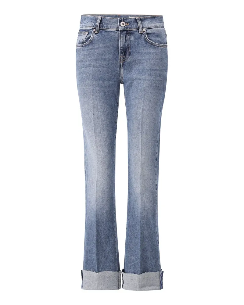 Adriano Goldschmied Slim Straight Jeans Cologne Blau