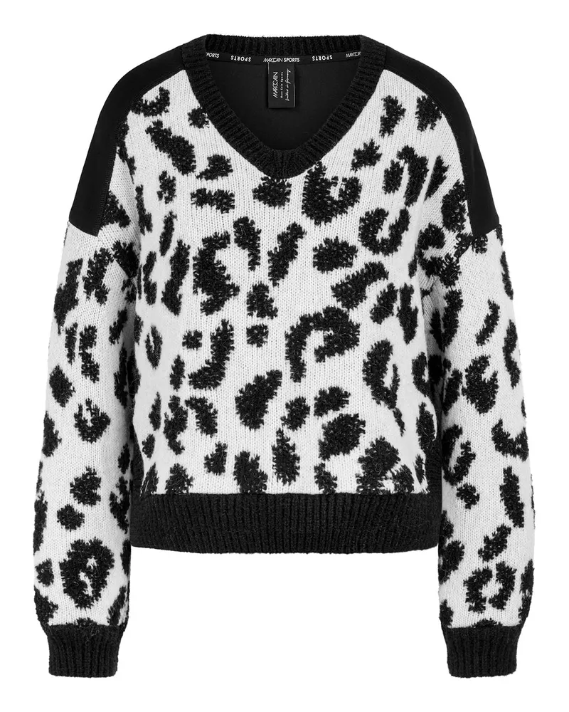 Marc Cain Pullover aus Alpaka-Woll-Mix Schwarz