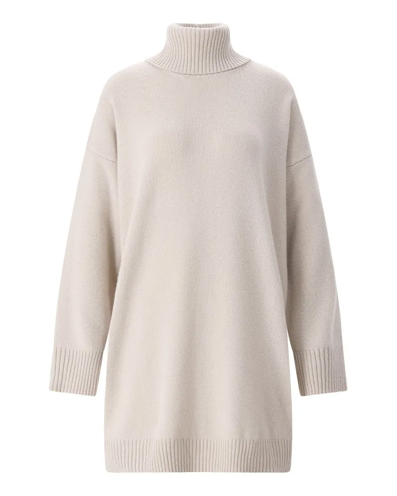 Roberto Collina Strickkleid aus Merinowolle & Kaschmir Beige