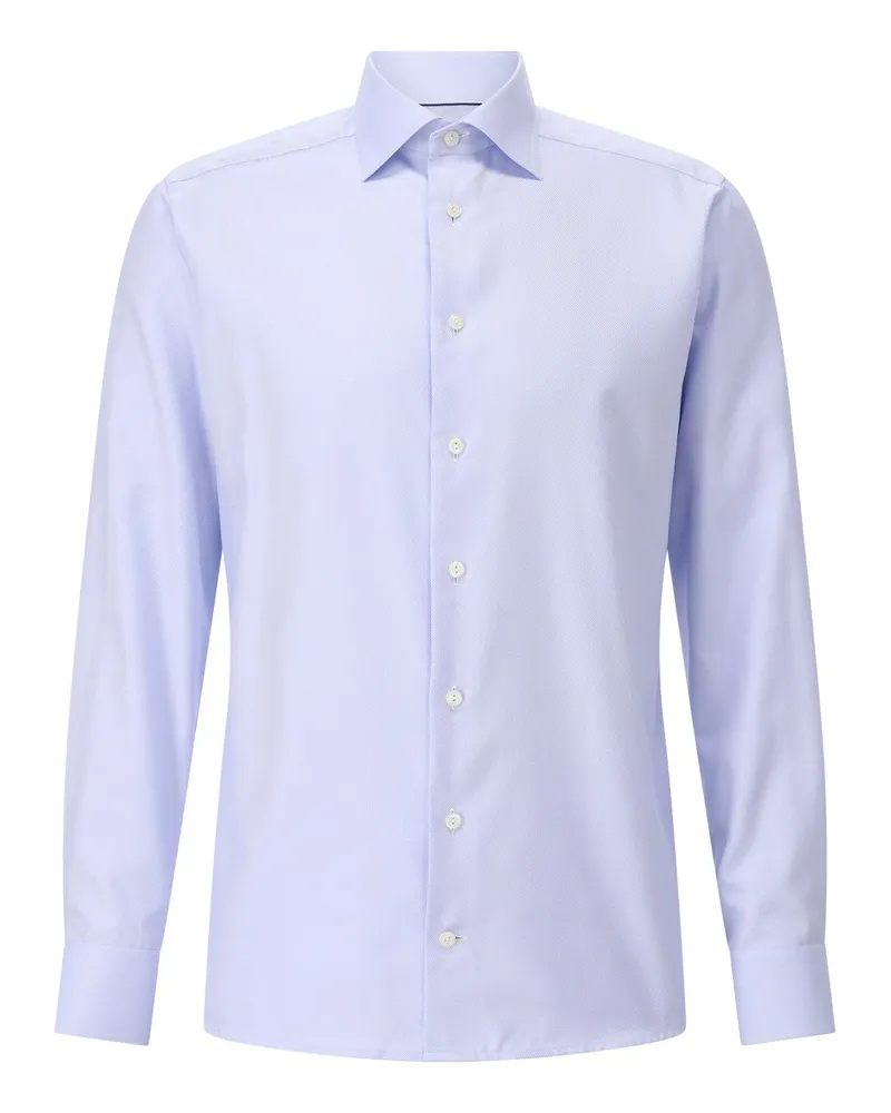 Eton Slim-Fit Twillhemd Hellblau