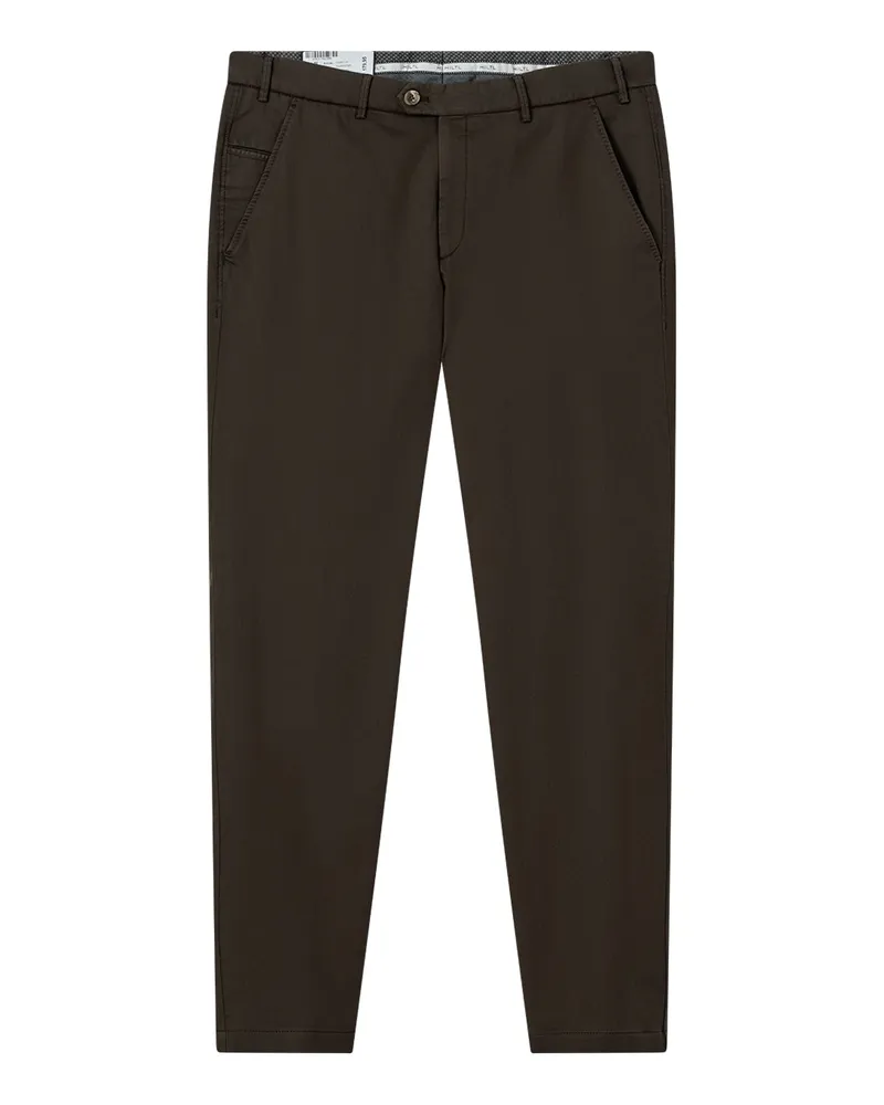 Hiltl Chinohose aus Baumwolle Braun