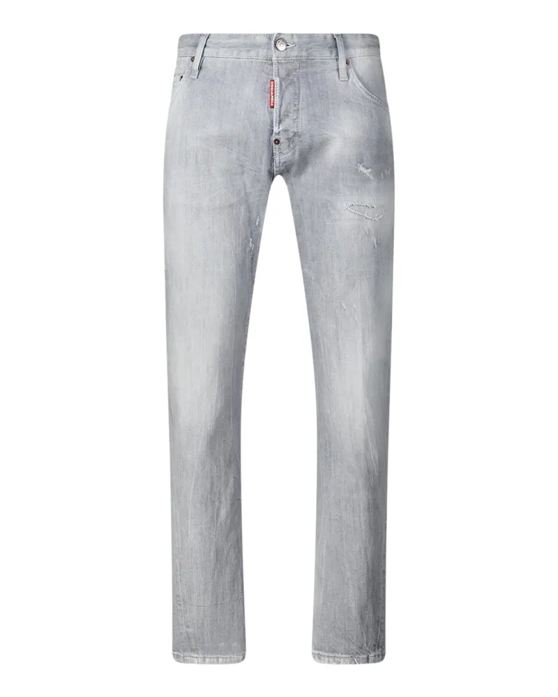 Dsquared2 Slim-Fit Jeans Grau
