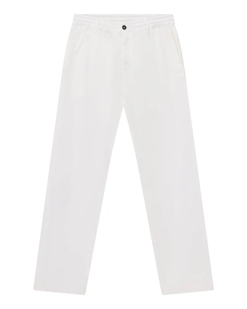 C.P. Company Hose aus Baumwolle Weiß
