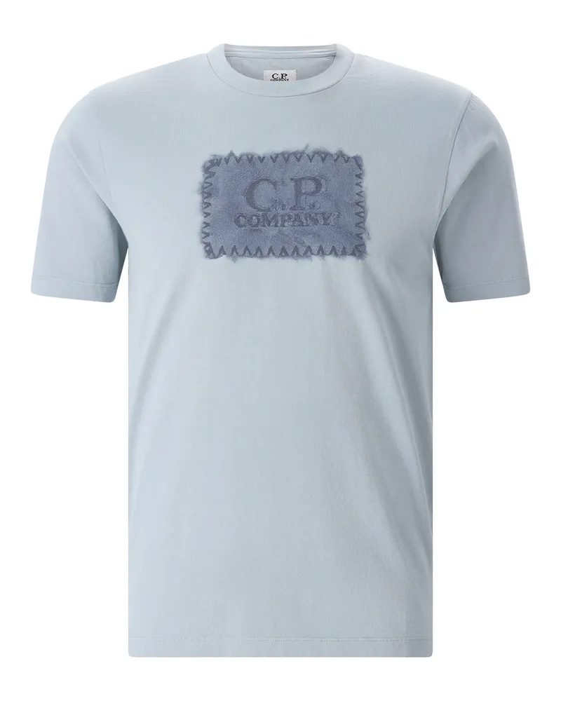 C.P. Company T-Shirt mit Logo Blau