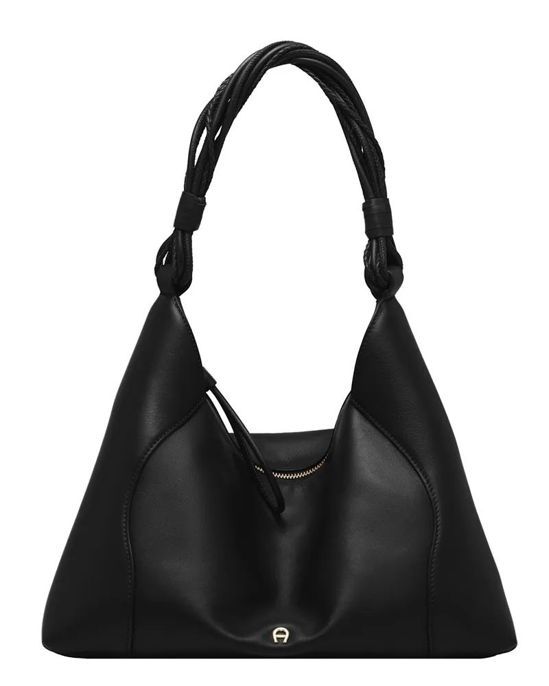 Aigner Tasche aus Leder Schwarz