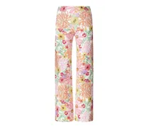 Stoffhose Kimberly mit Blumenmuster