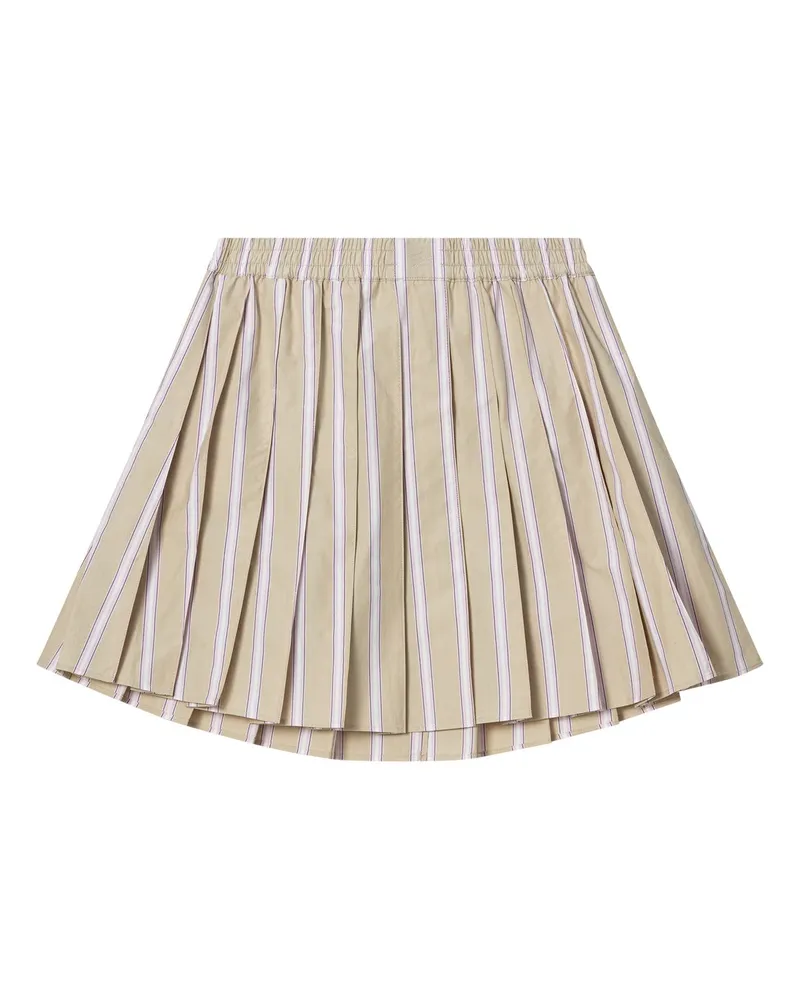 Lacoste Gestreifter Minirock Multicolor