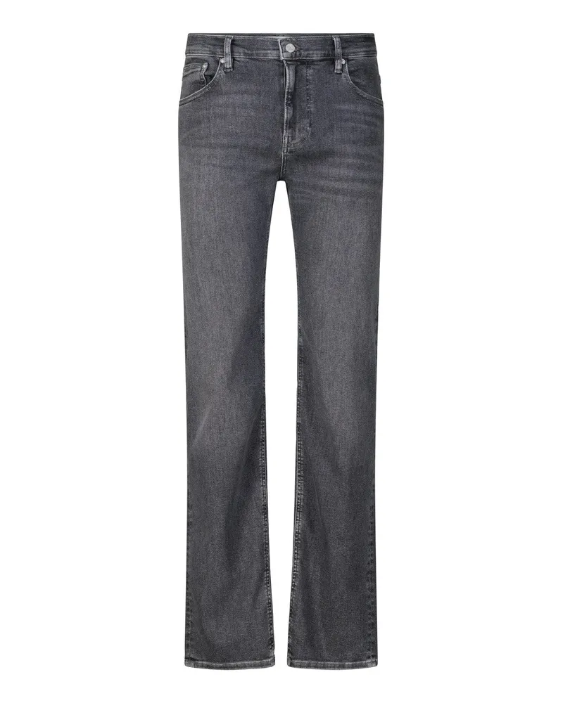 Frame Denim Jetset Modern Straight Jeans Dunkelgrau