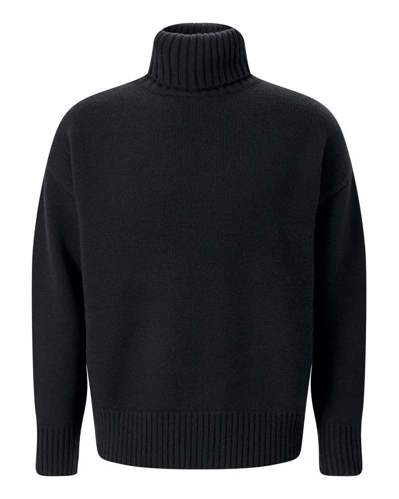 extreme cashmere Pullover Oversize Xtra aus Kaschmir Schwarz